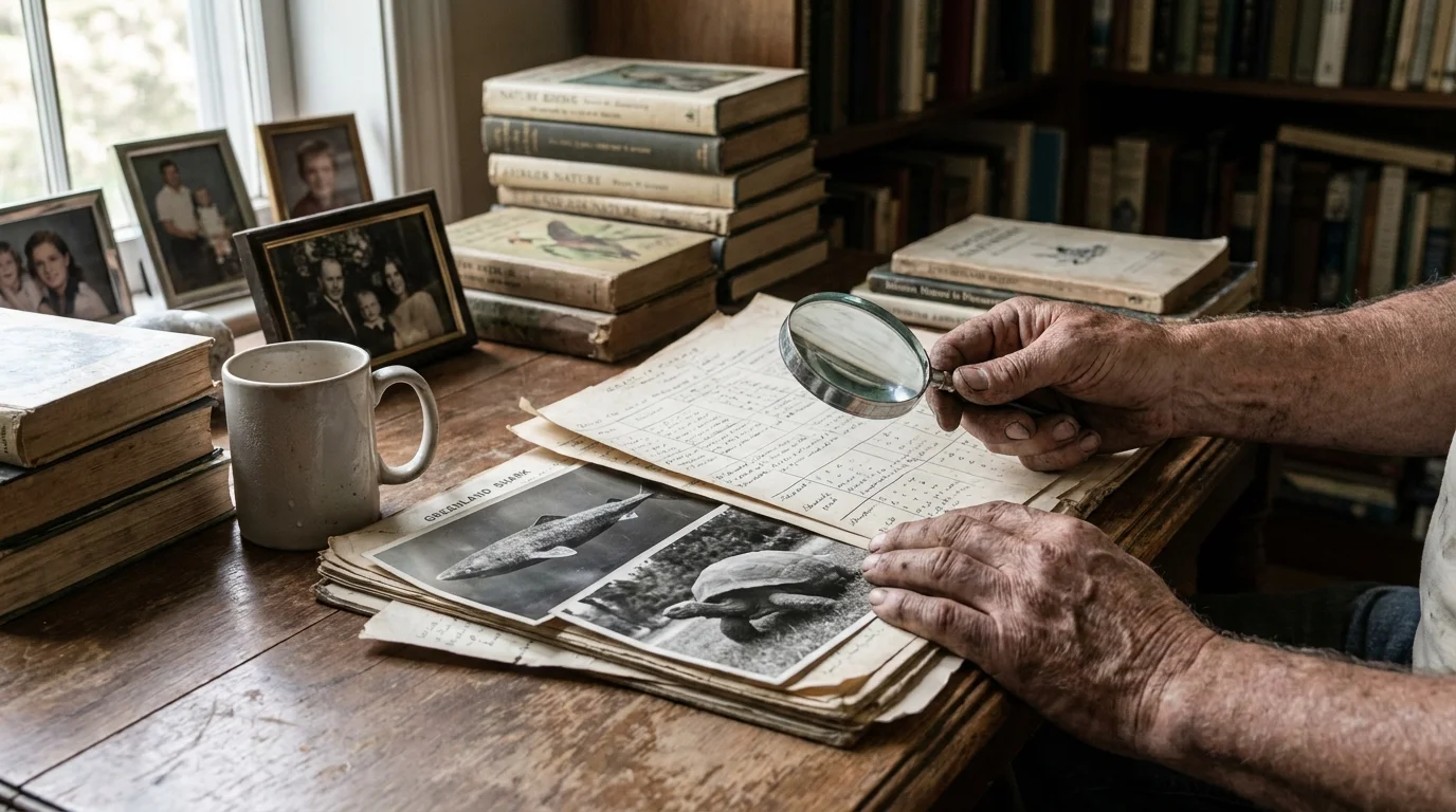 Editorial photograph illustrating: Comparing the Longevity of Nature's Outliers